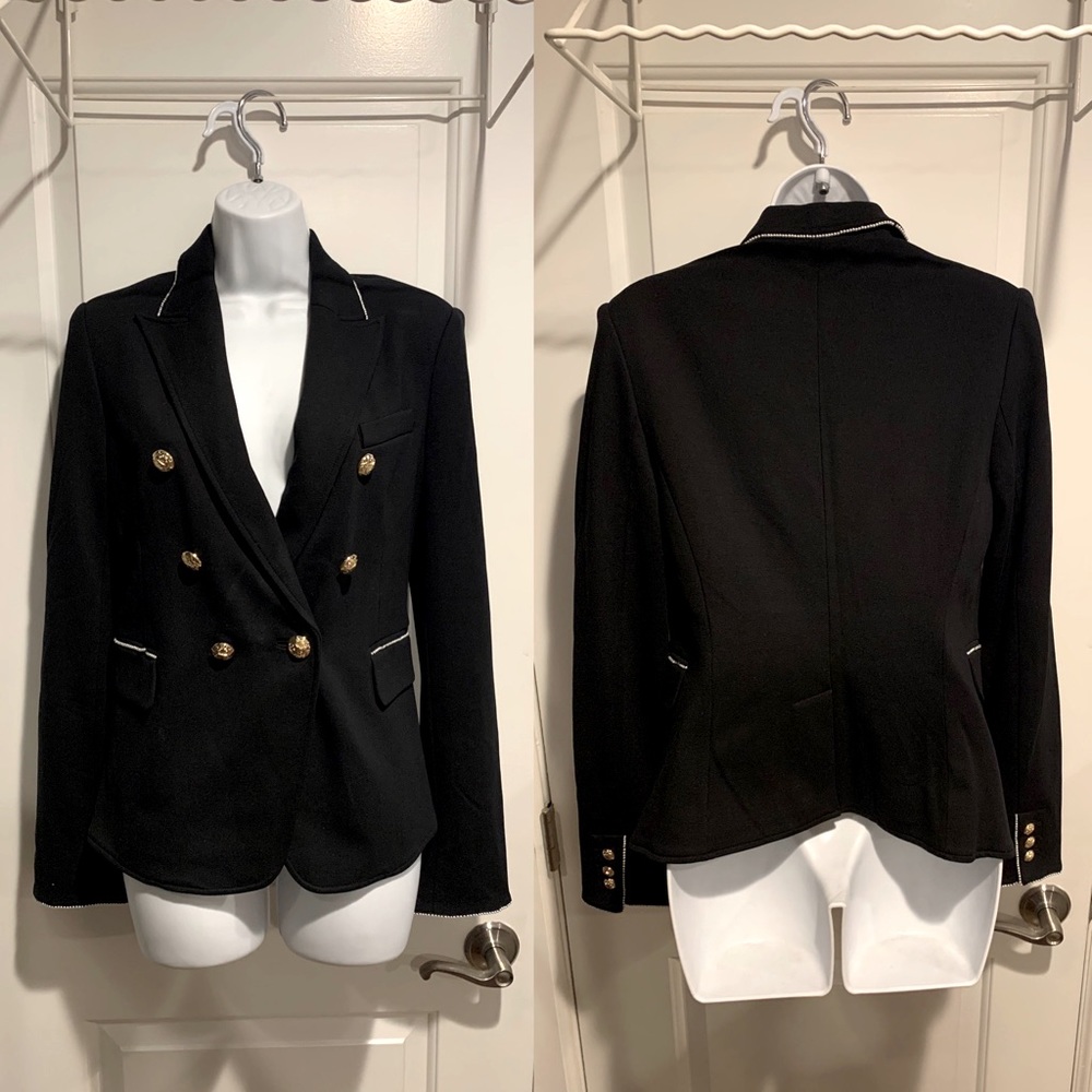 New Juicy Couture Pearl Ponte Jacket sz M